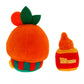 Orange Bird Cupcake Disney Munchlings Plush Toy