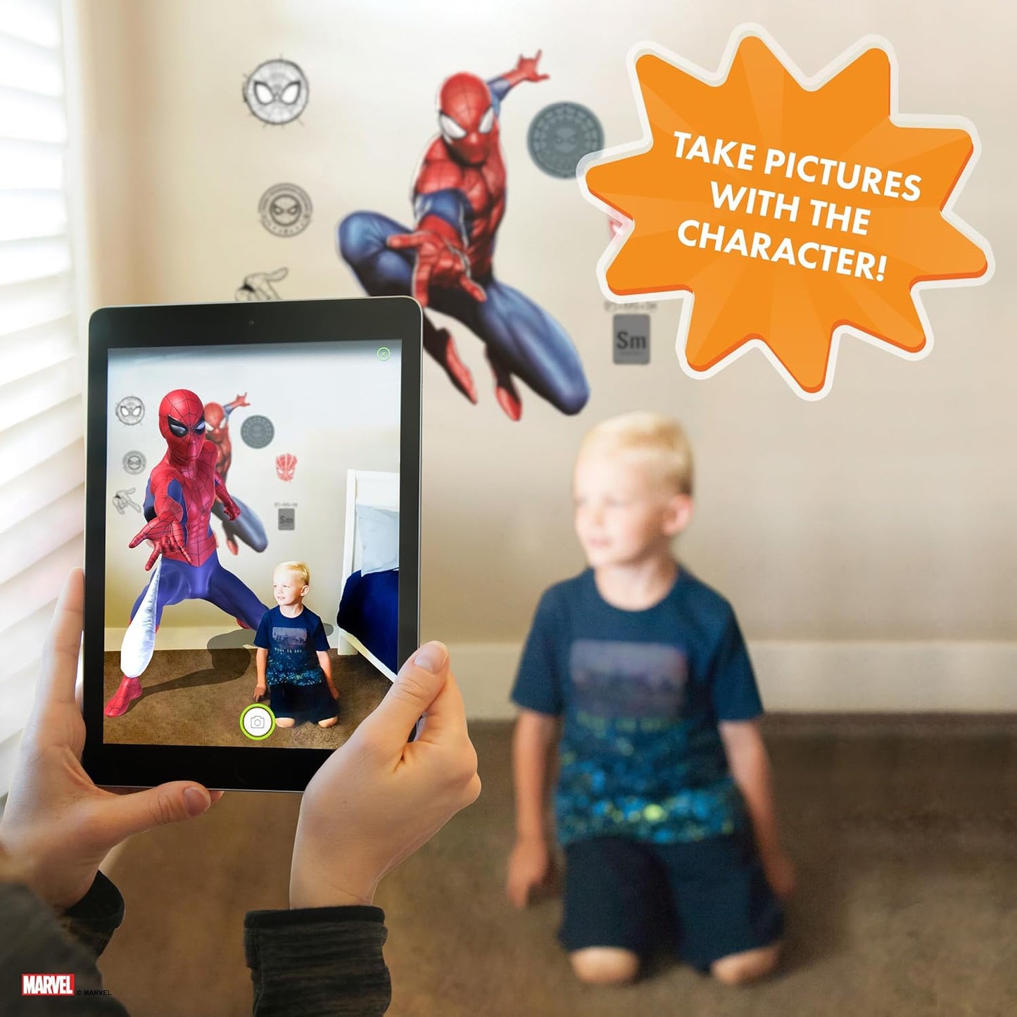 Spider-Man Interactive 30" Wall Decal