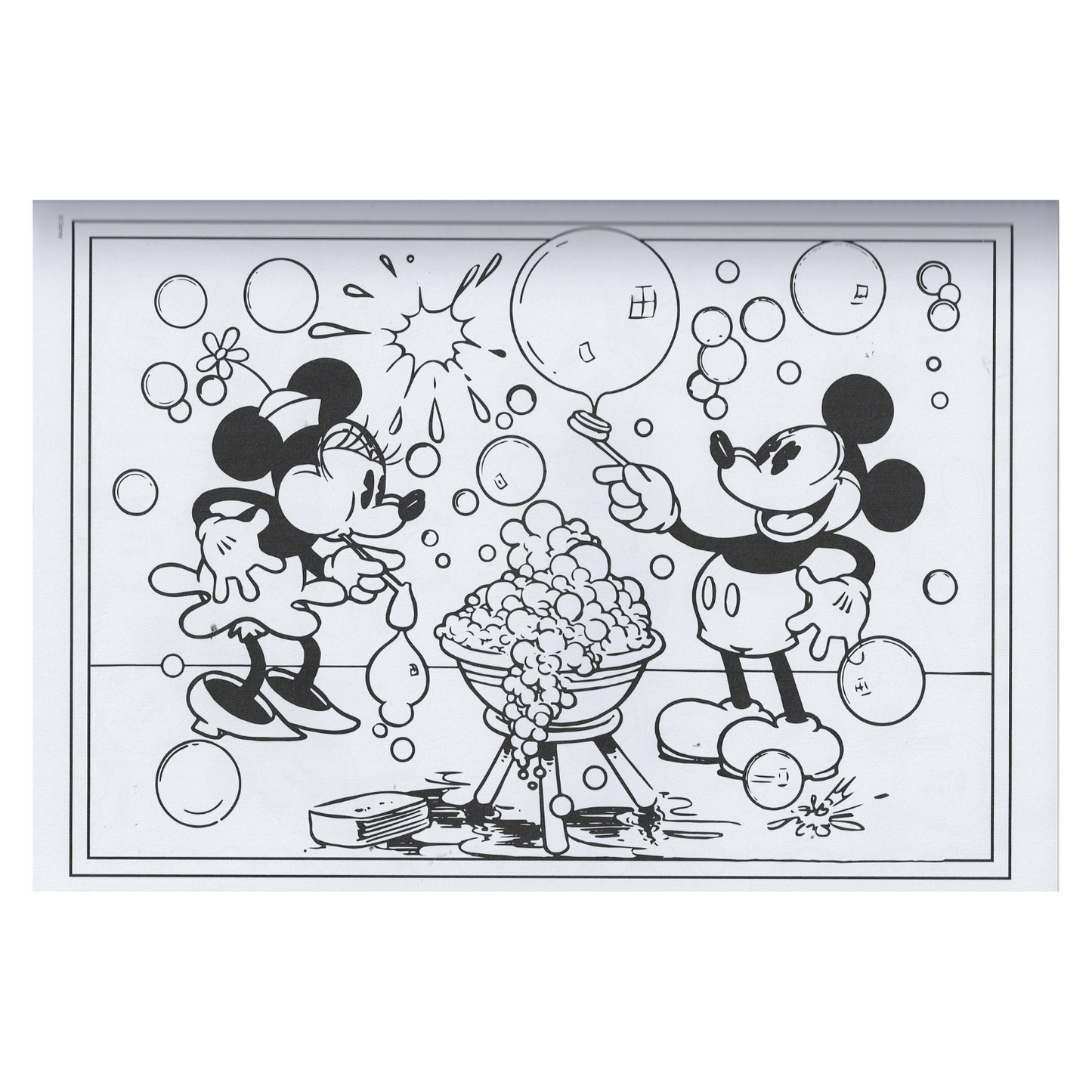 Mickey Mouse Memories Coloring Book - 40 Pages