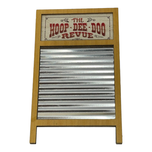 Hoop-Dee-Doo Musical Revue Washboard Magnet