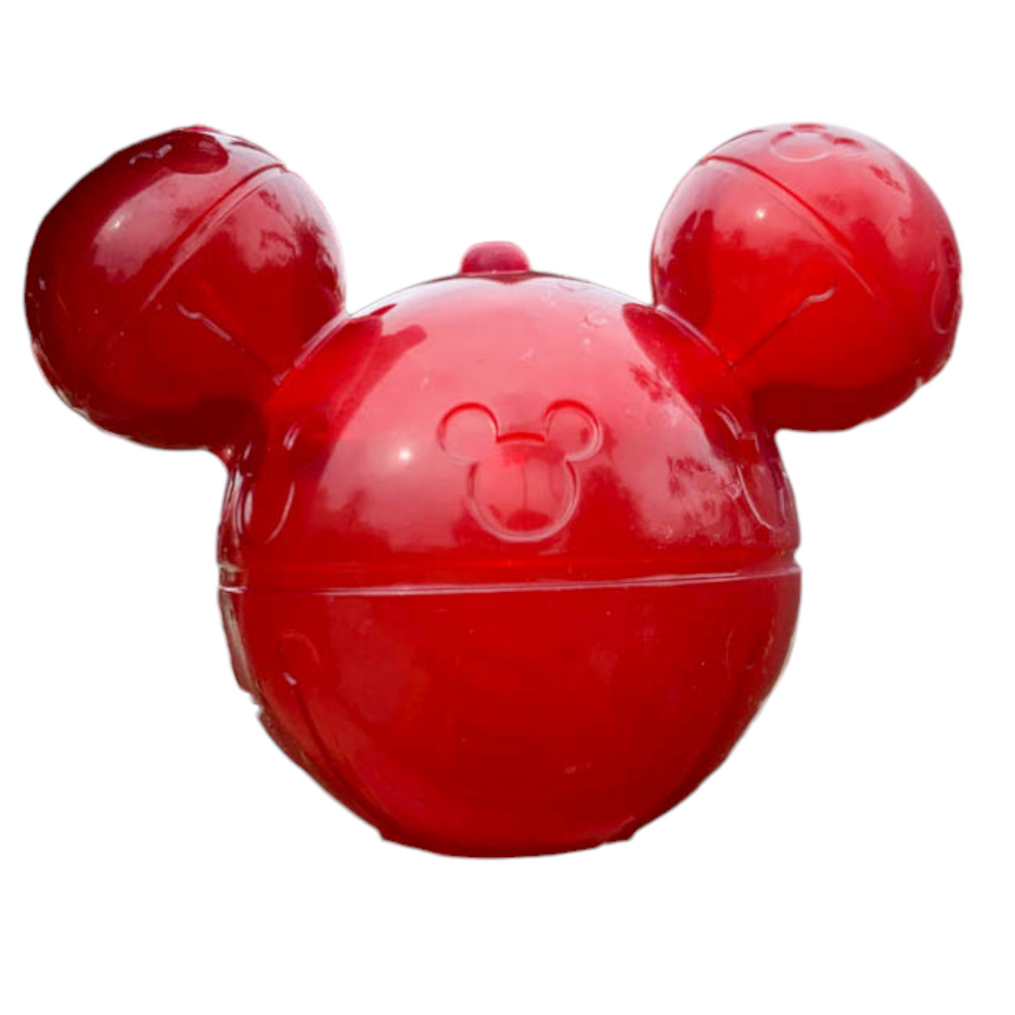 Red Disney Christmas Mickey Light Up Glow Cube