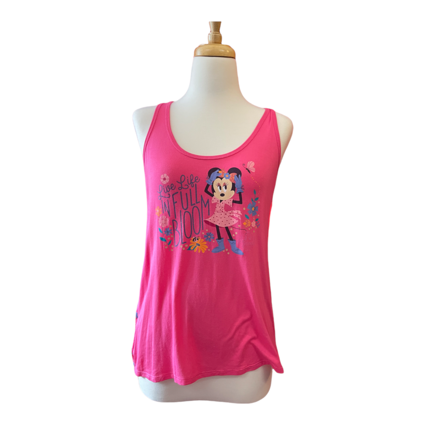 Minnie Mouse Epcot International Flower and Garden Festival 2021 Pink Tank Top
