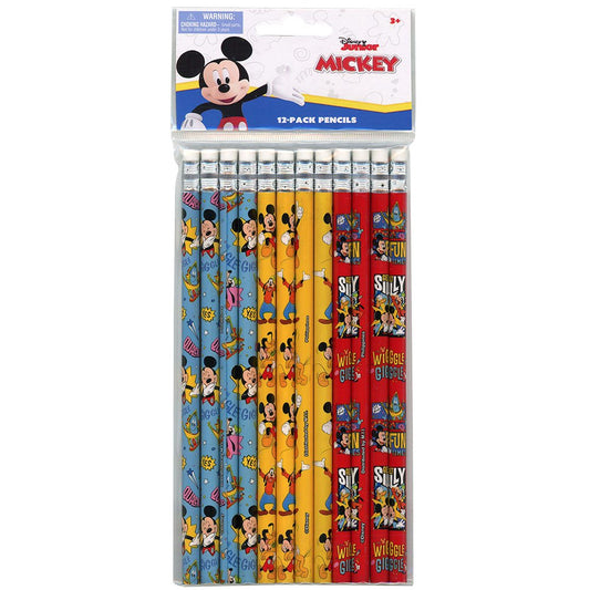 Mickey Mouse Pencils - 12 Count
