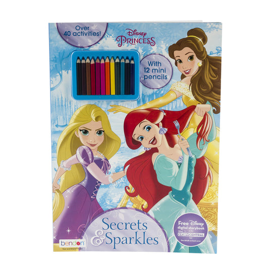 Disney Princess Secrets and Sparkles Activity Book