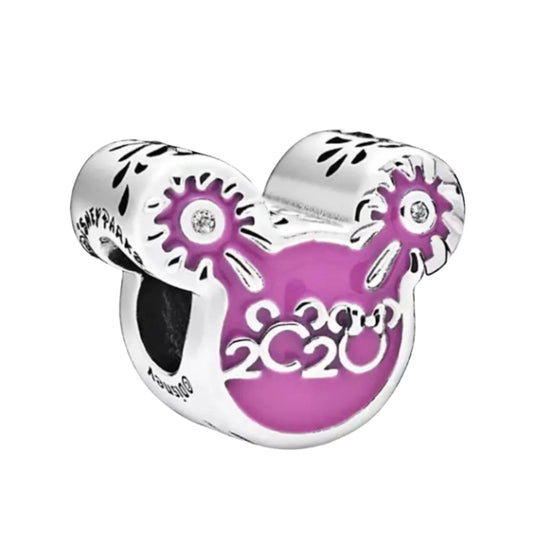 Pink Pandora Mickey Mouse Icon Pink Charm 2020 Exclusive