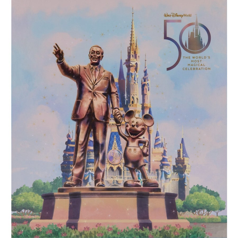 Walt Disney and Mickey Mouse ''Partners'' Puzzle -Walt Disney World 50th Anniversary