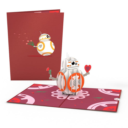 Star Wars BB-8 Valentine's Day Mine Pop-Up Card