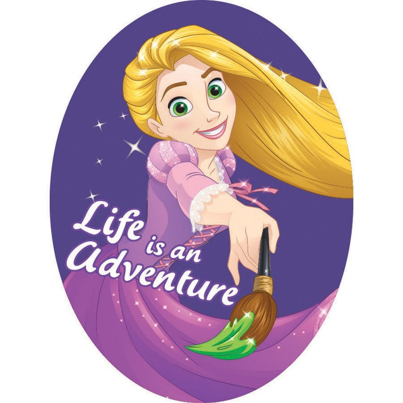 Rapunzel Ad-Fab™ Disney Princess Adhesive Fabric 3" Sticker