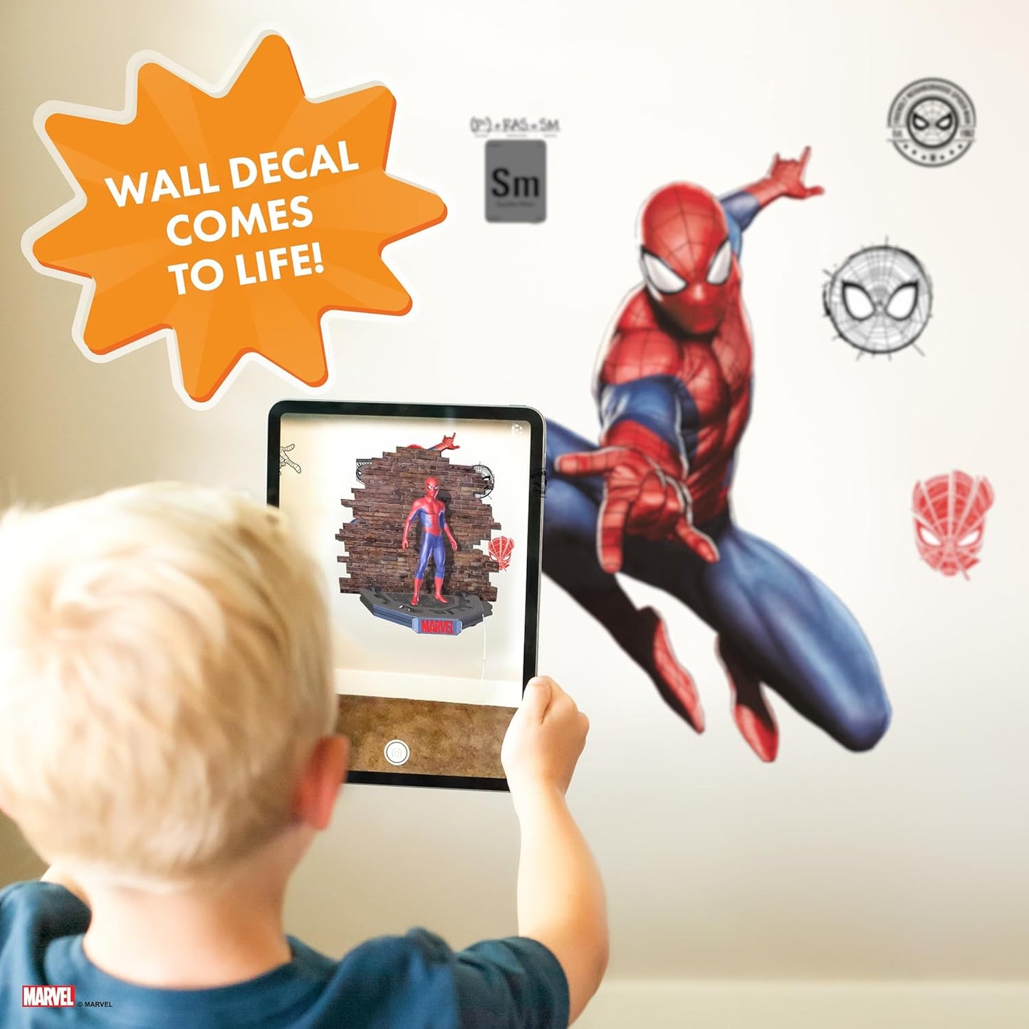 Spider-Man Interactive 30" Wall Decal