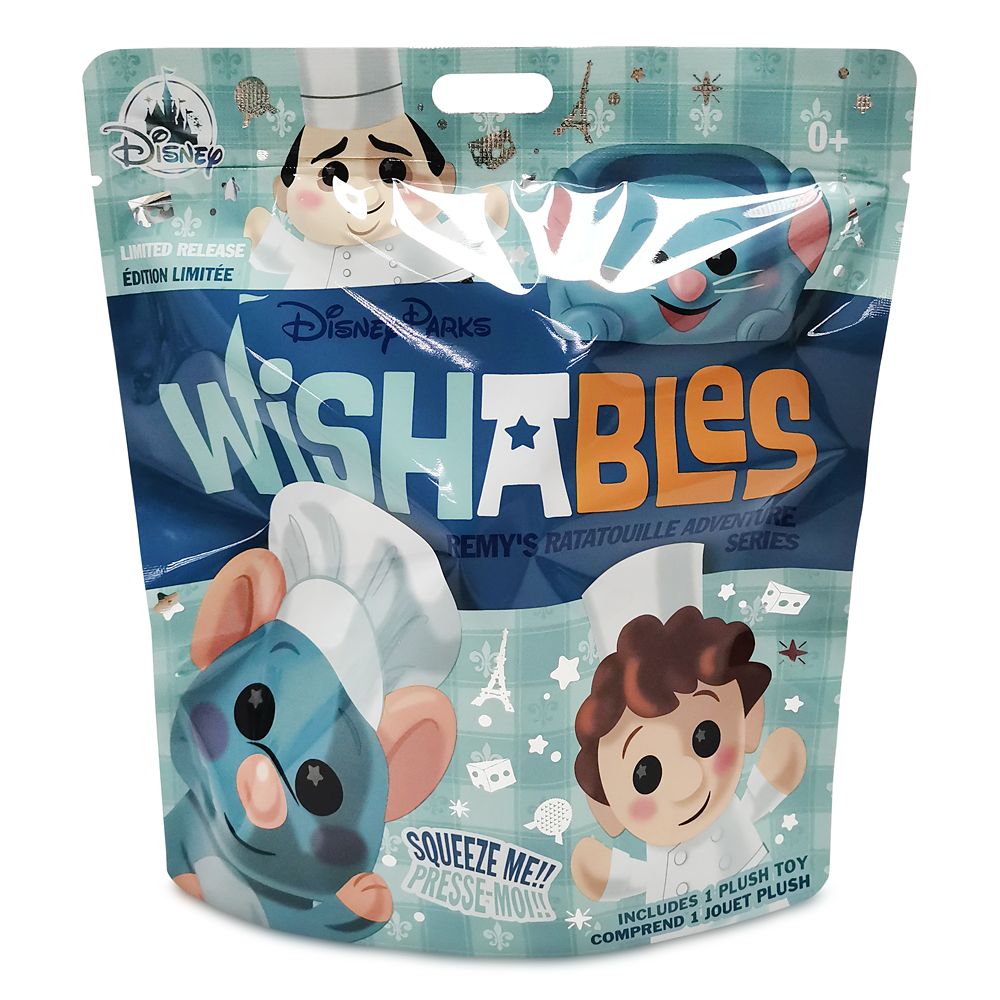 Disney Wishables Plush Mystery Blind Bag - Remy’s Ratatouille Adventure