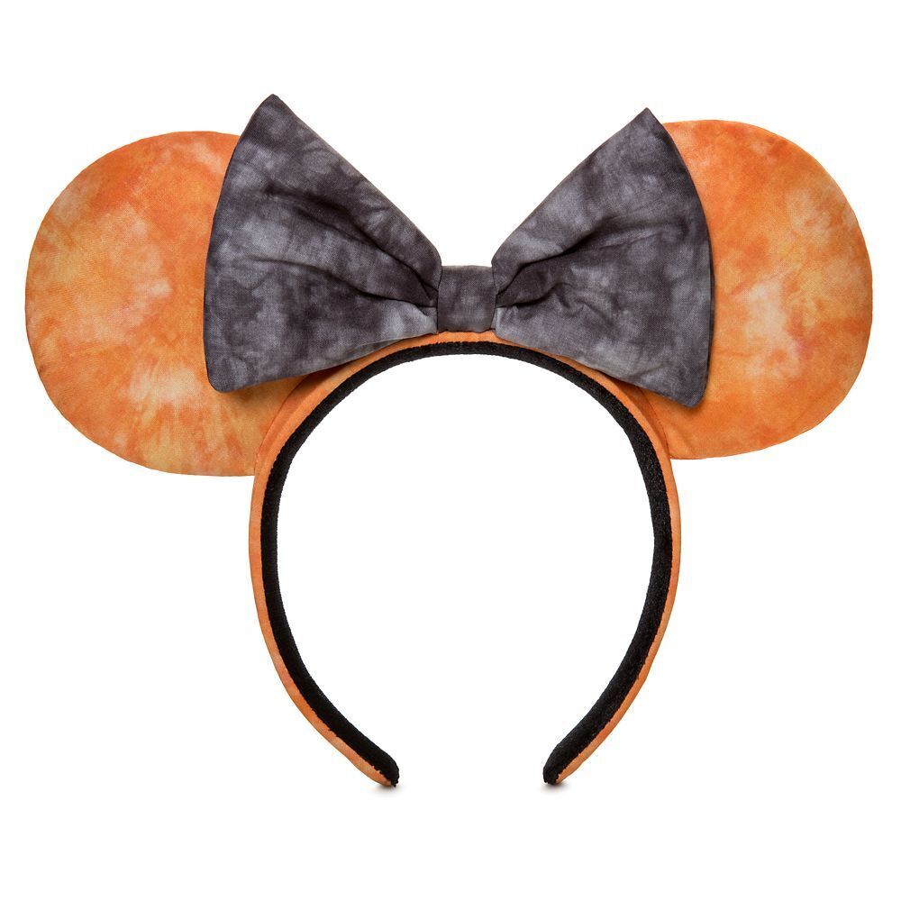 Halloween Orange And Black Disney Minnie Ear Headband