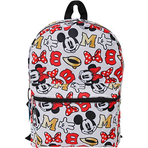 Minnie and Mickey Mouse 16" Backpack