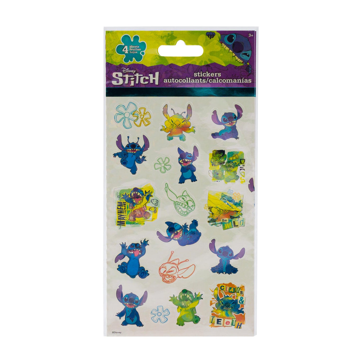 Stitch Stickers - 4 Sheets