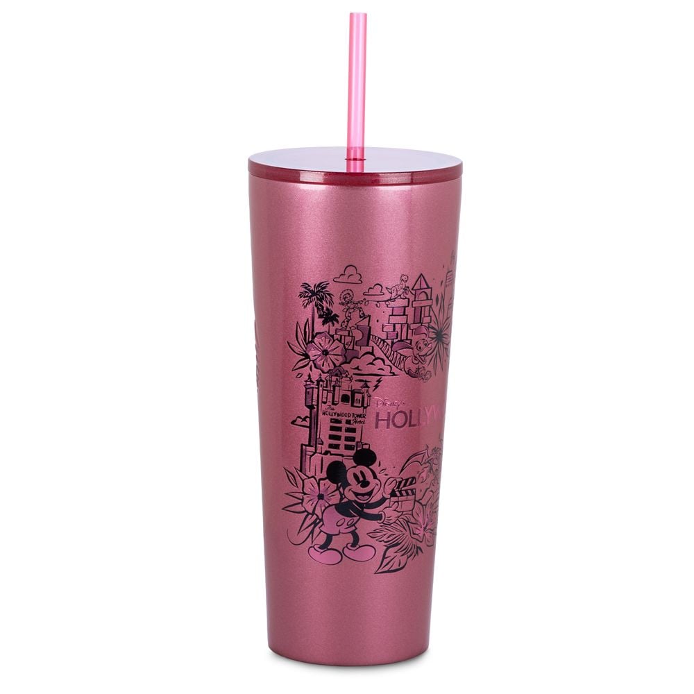 Starbucks orders Studded Pink Disneyworld Tumbler