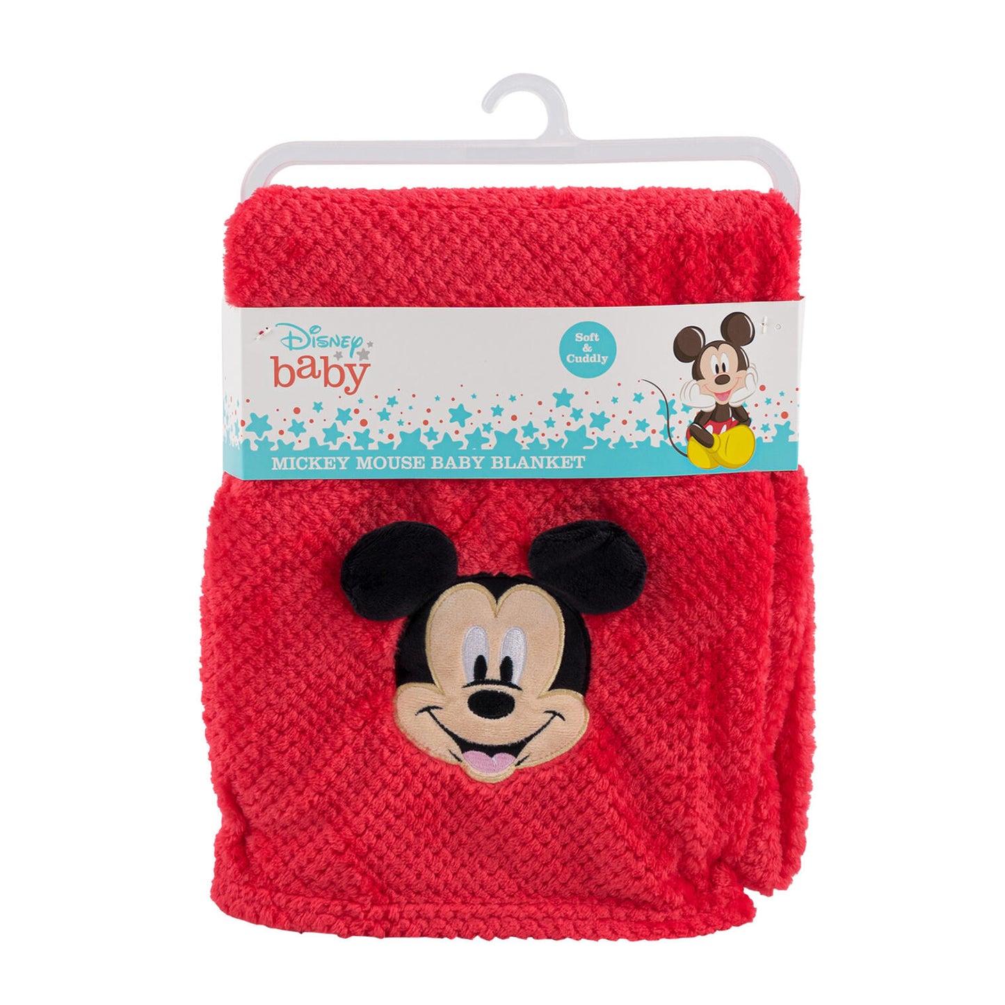 Red Mickey Mouse Baby Blanket