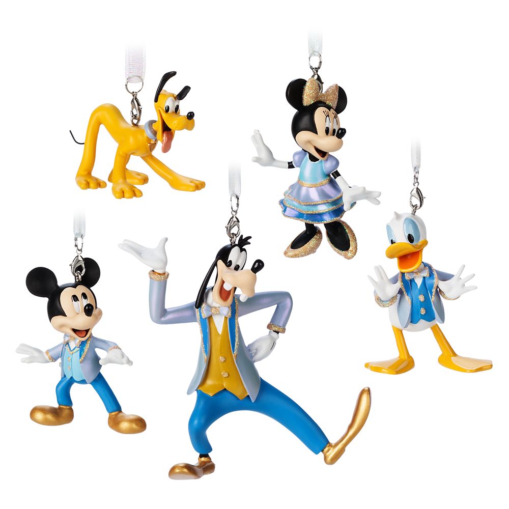 Mickey & Friends 50th Anniversary Ornament Set