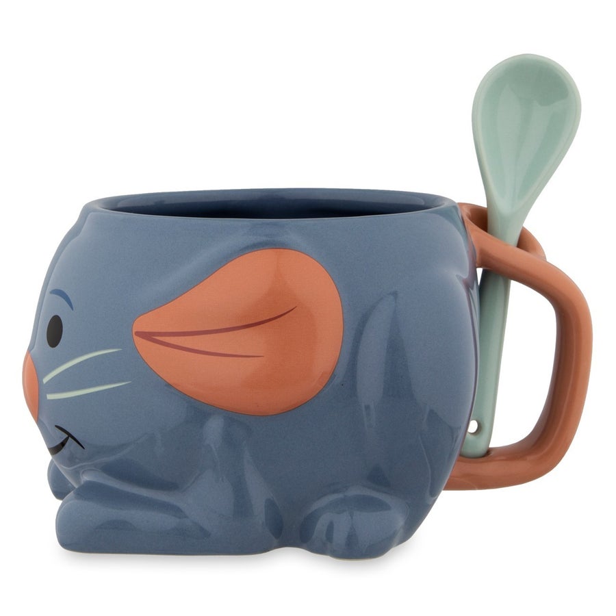 Remy Ride Vehicle Mug and Spoon - Remy's Ratatouille Adventure