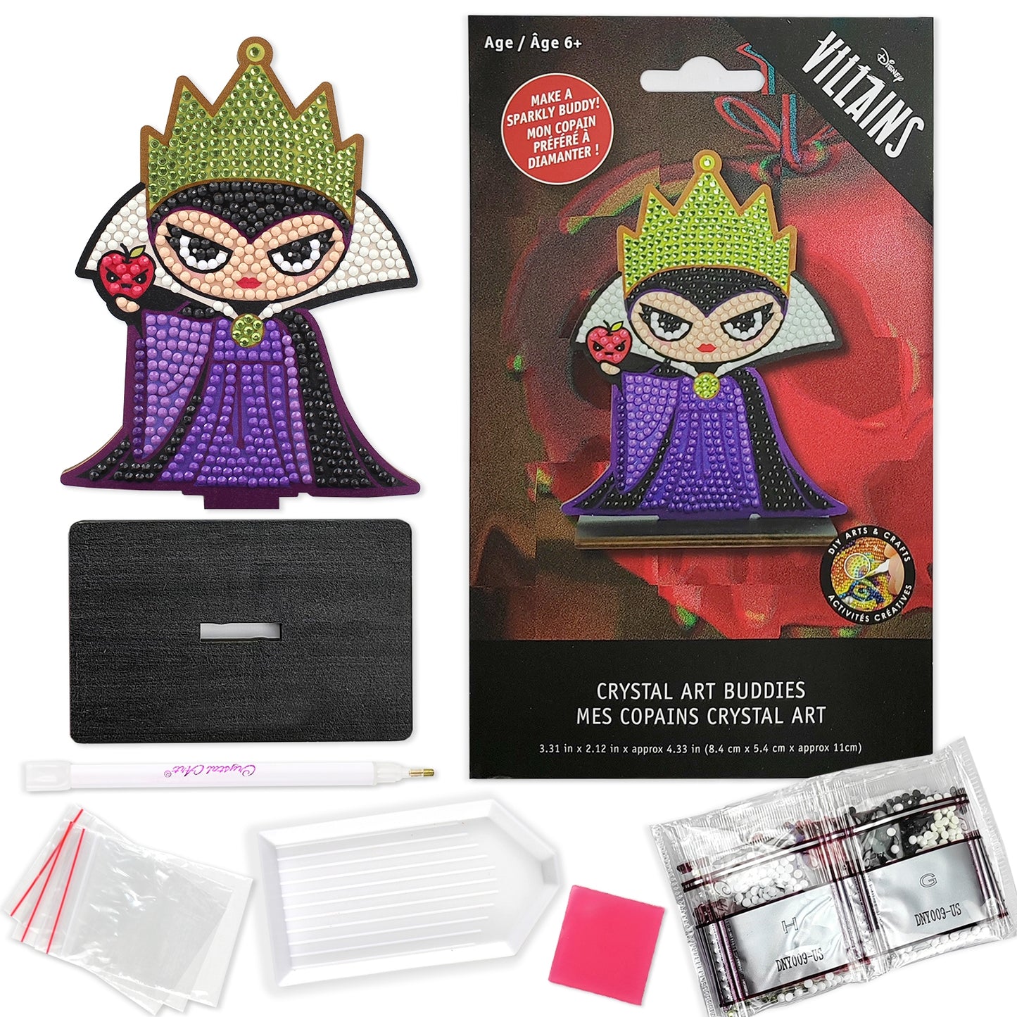 Evil Queen Crystal Art Buddies Kit