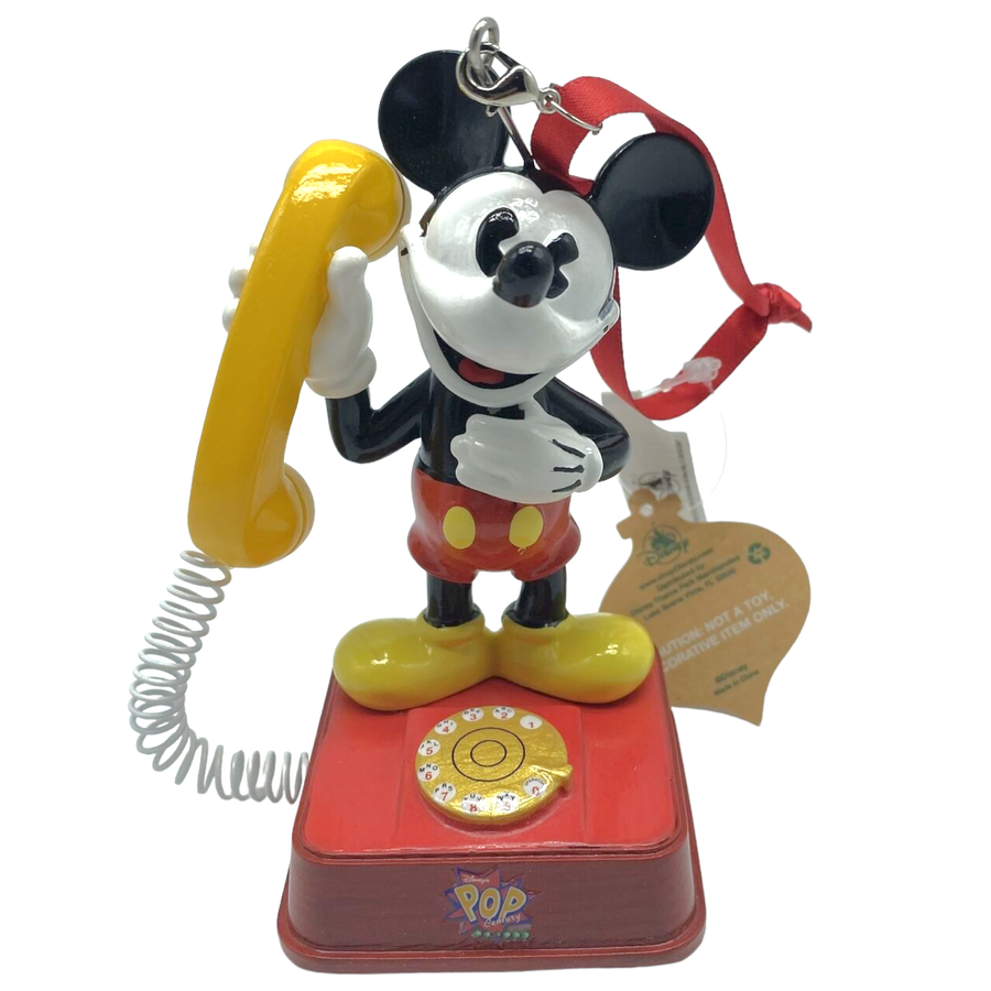 Disney's Pop Century Resort Mickey at Phone Christmas Ornament