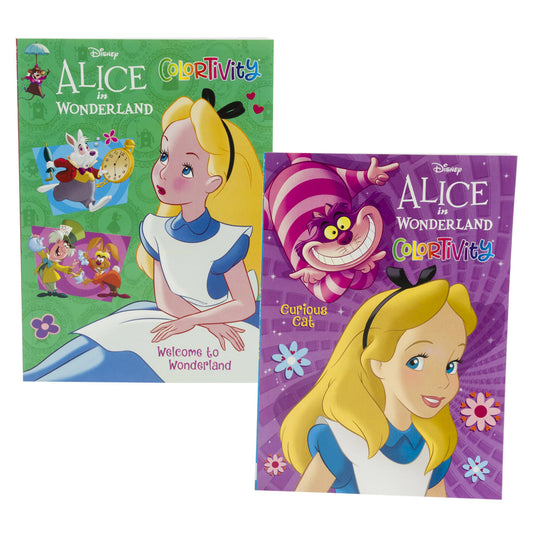 Alice in Wonderland Coloring & Activity Book