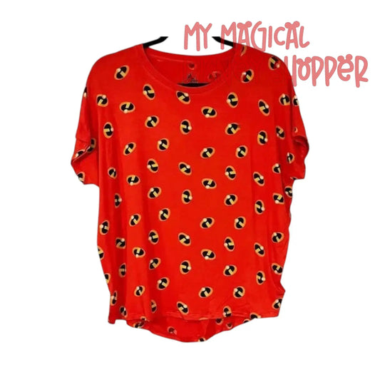 Incredibles Logo All Over Print Tshirt