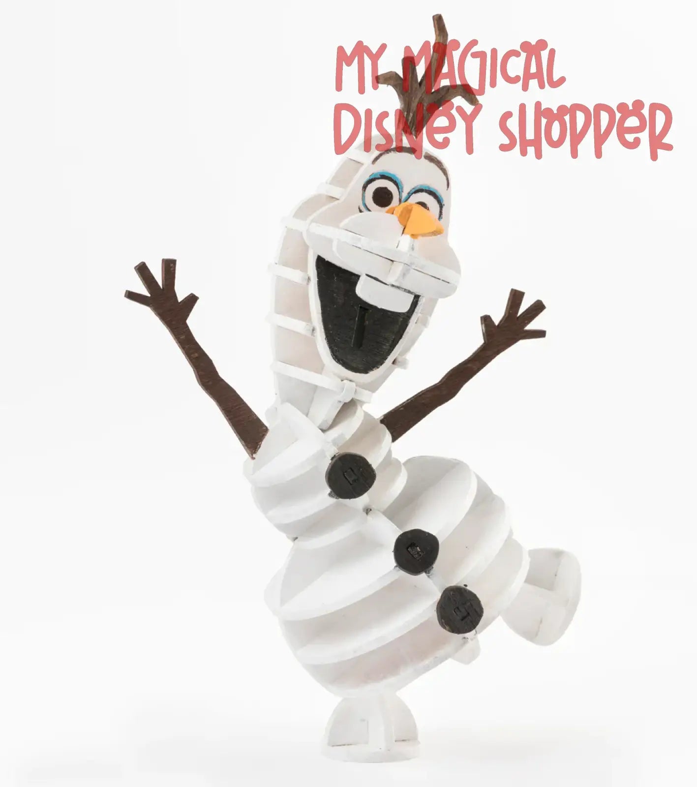 IncrediBuilds: Disney Frozen: Olaf Book and 3D Wood Model