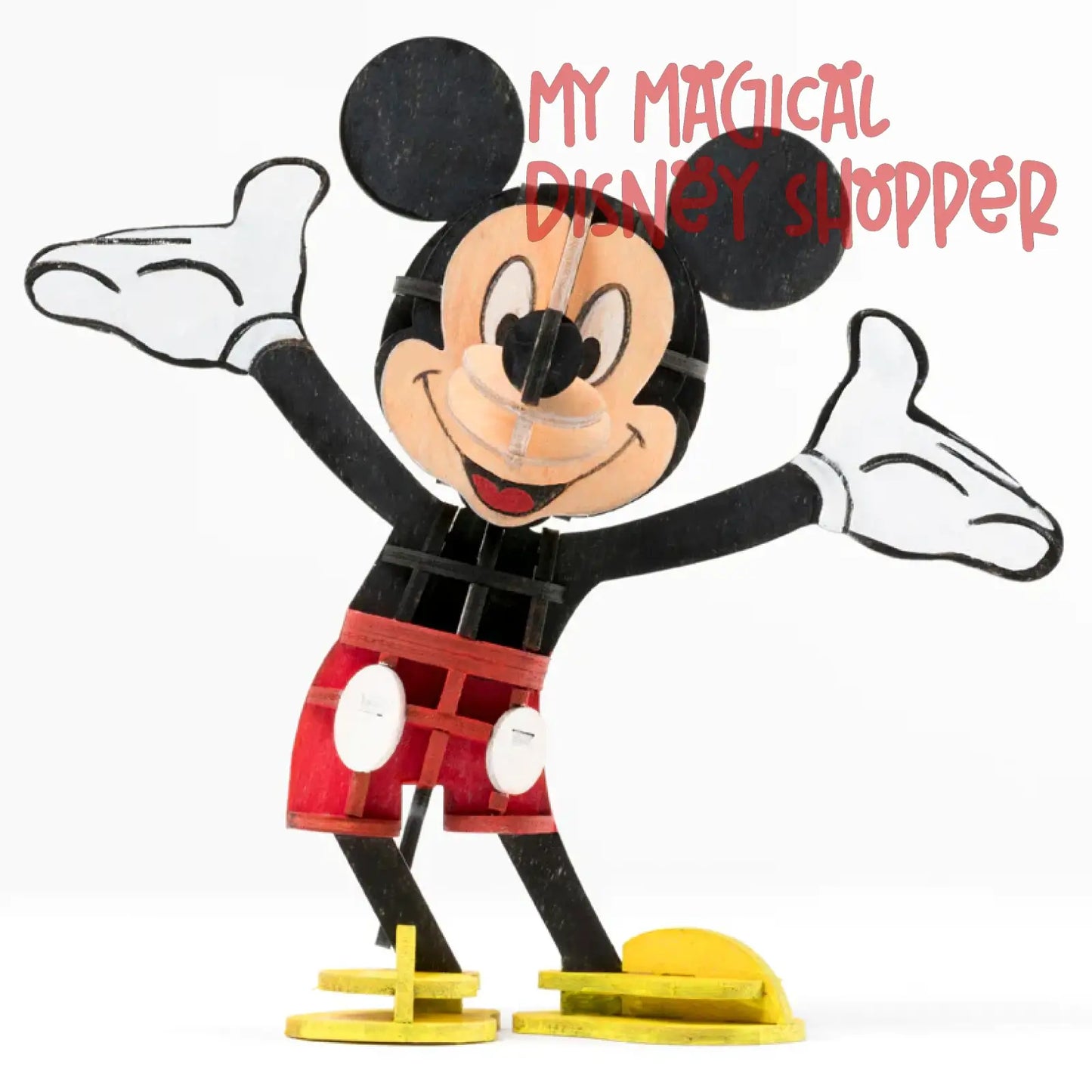 IncrediBuilds: Disney: Mickey Mouse Book and 3D Wood Model