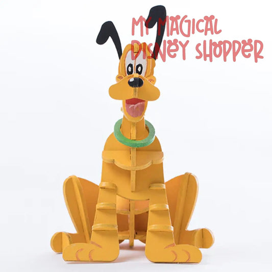 IncrediBuilds: Disney: Pluto Book and 3D Wood Model
