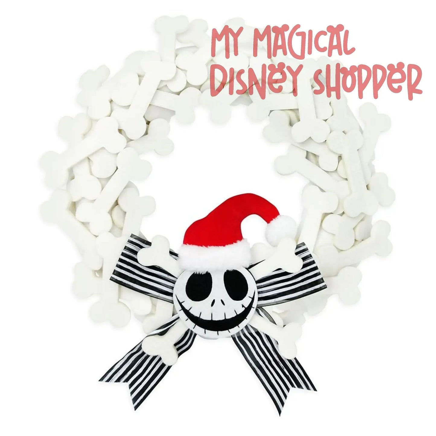 Jack Skellington Disney Holiday Wreath - The Nightmare Before Christmas