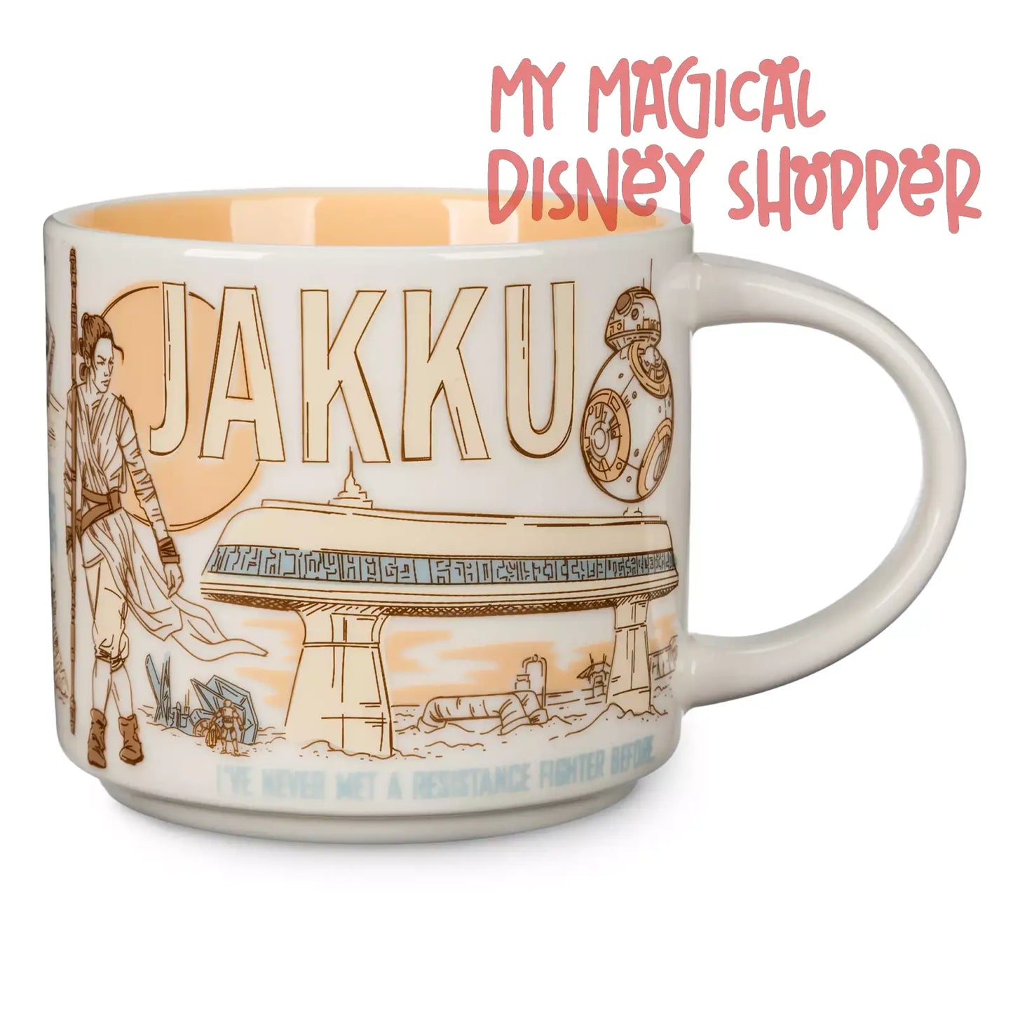 BRITTNEE DELETE 2025 Jakku Starbucks Been There Series Mug  – Star Wars