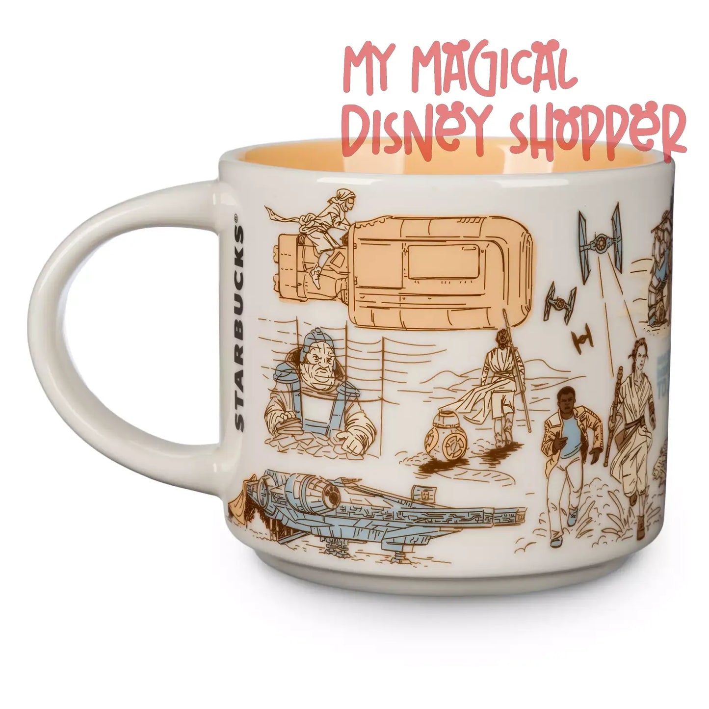 BRITTNEE DELETE 2025 Jakku Starbucks Been There Series Mug  – Star Wars