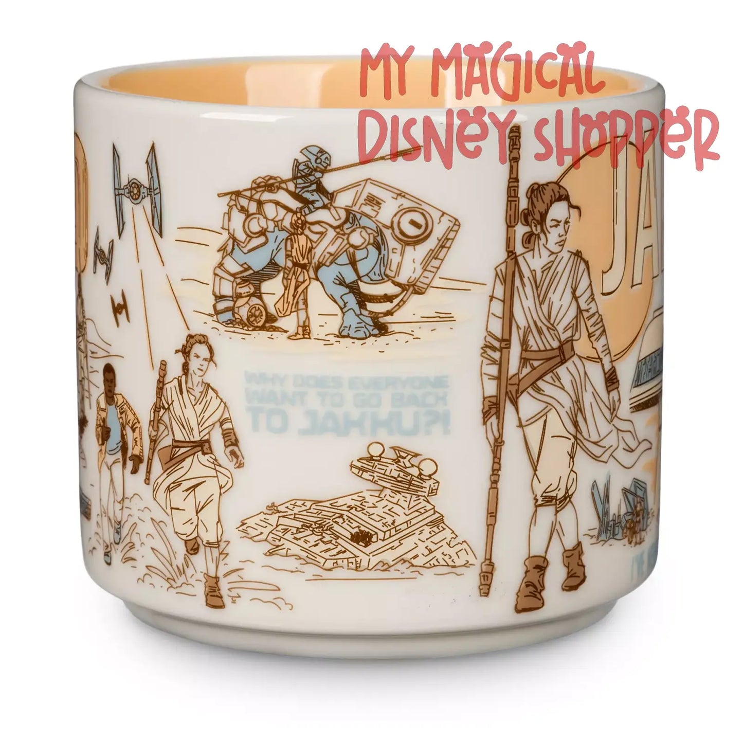 BRITTNEE DELETE 2025 Jakku Starbucks Been There Series Mug  – Star Wars