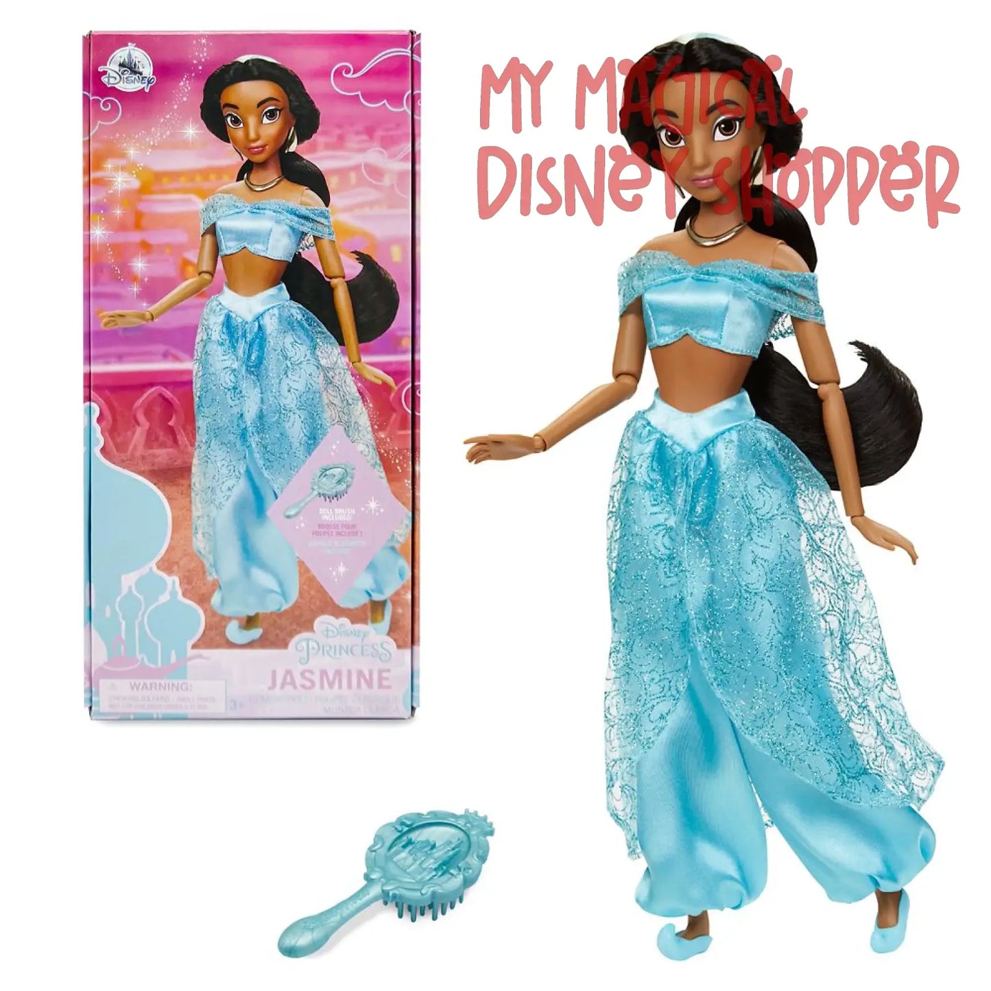 Jasmine Classic Doll – Aladdin – 11 1/2''