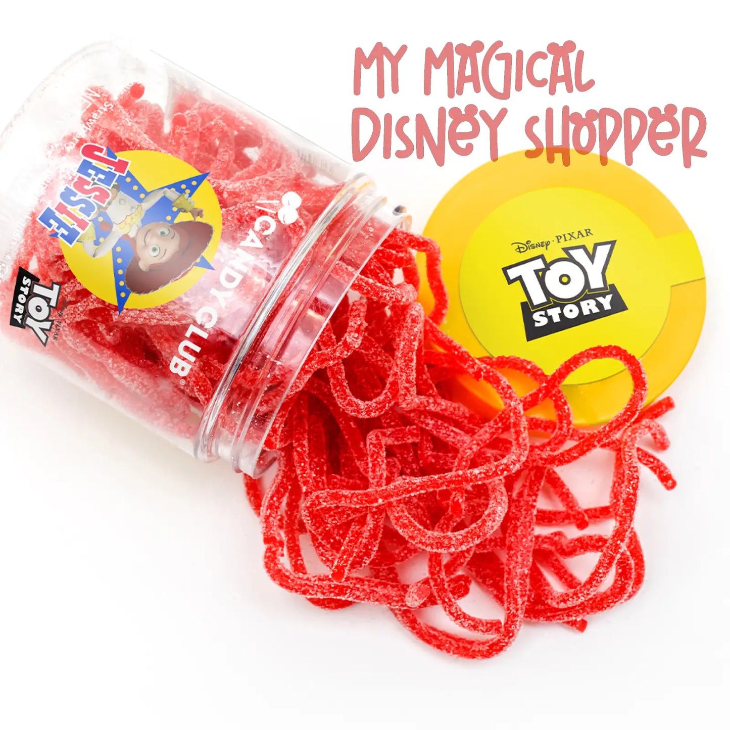 Jessie Sour Strawberry Swingin Lassos Candy - Toy Story