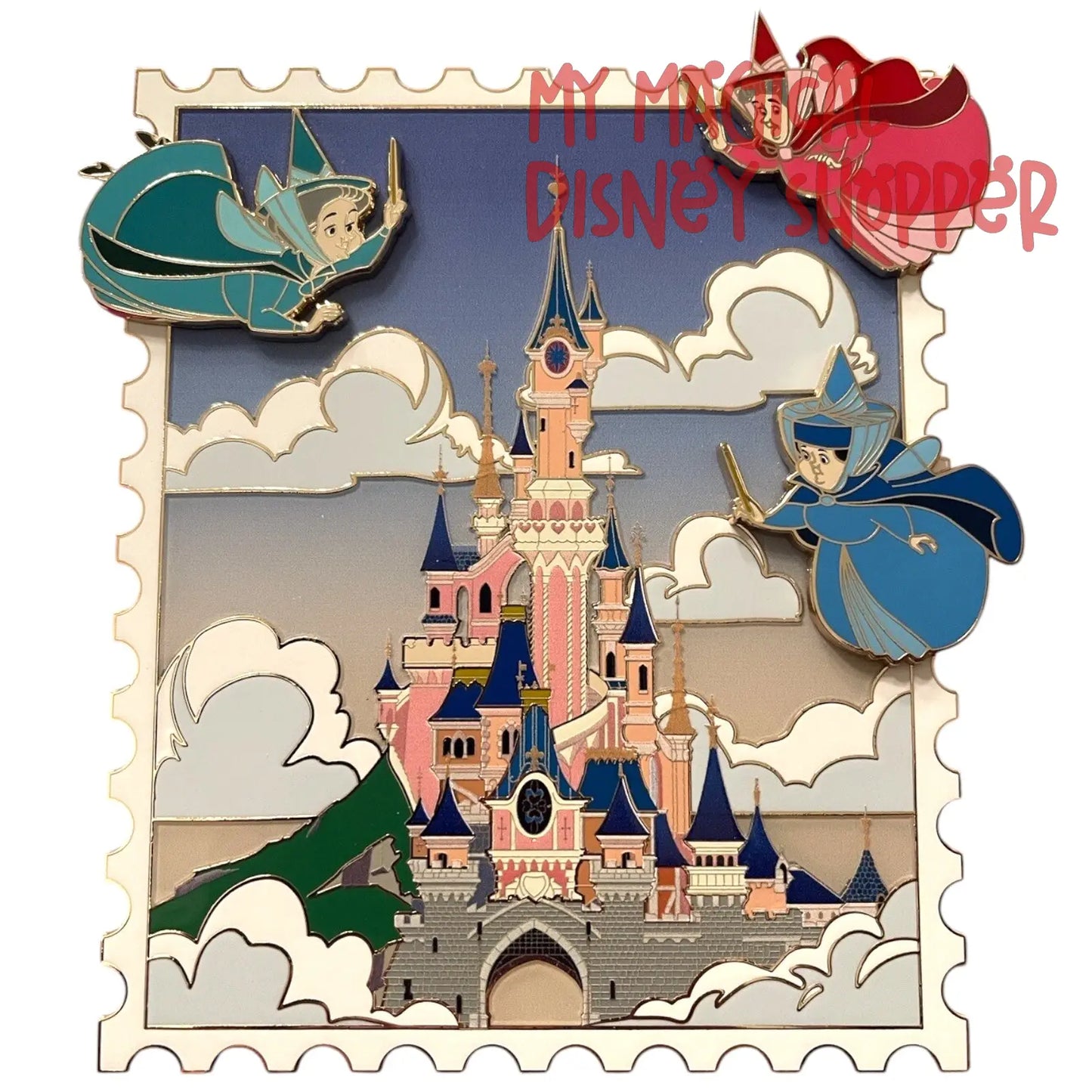 Jumbo Castle Collection Pin - Walt Disney Imagineering - D23 Expo 2022