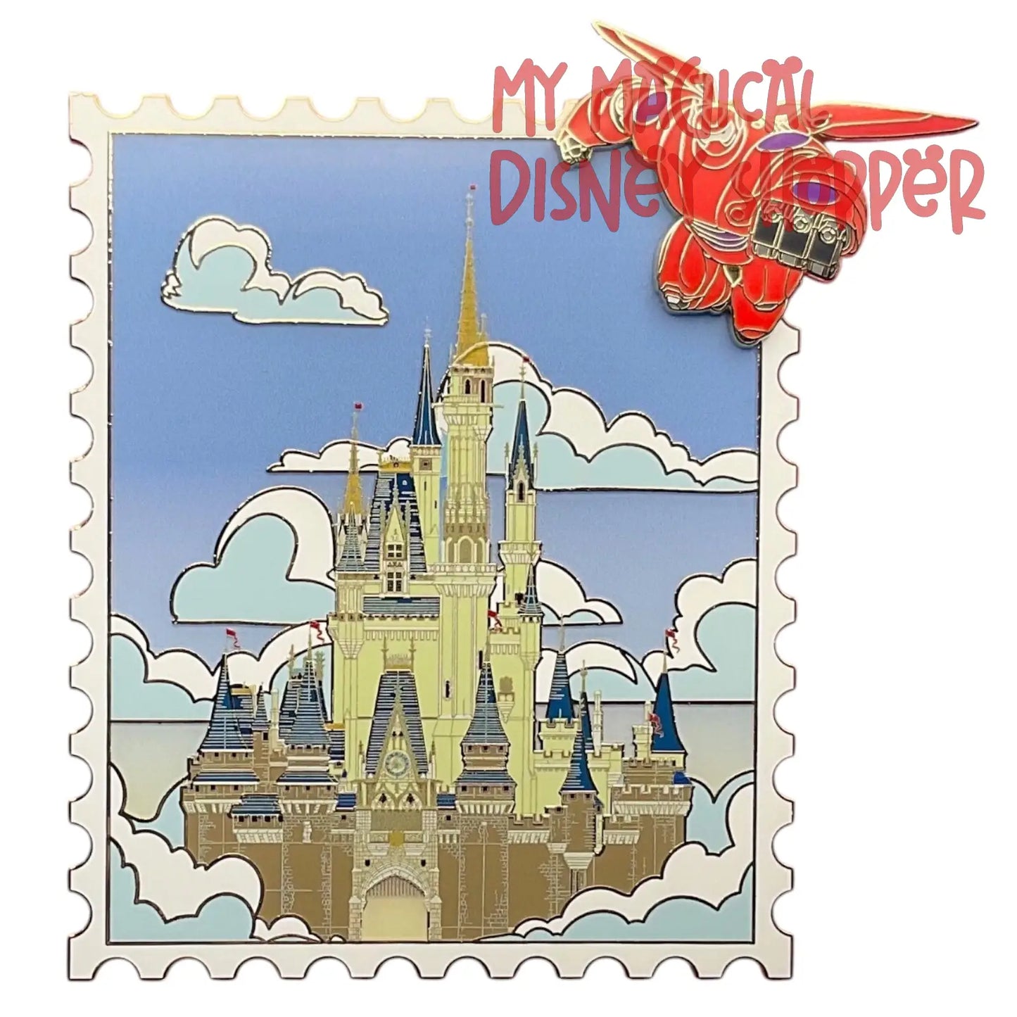 Jumbo Castle Collection Pin - Walt Disney Imagineering - D23 Expo 2022