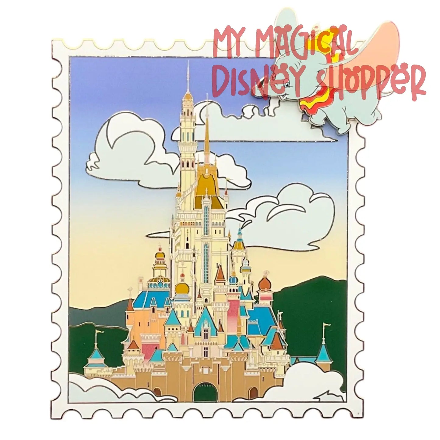 Jumbo Castle Collection Pin - Walt Disney Imagineering - D23 Expo 2022
