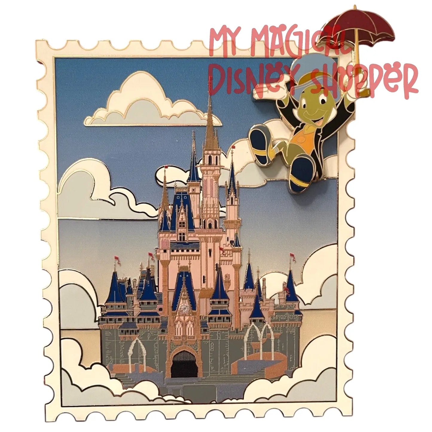 Jumbo Castle Collection Pin - Walt Disney Imagineering - D23 Expo 2022