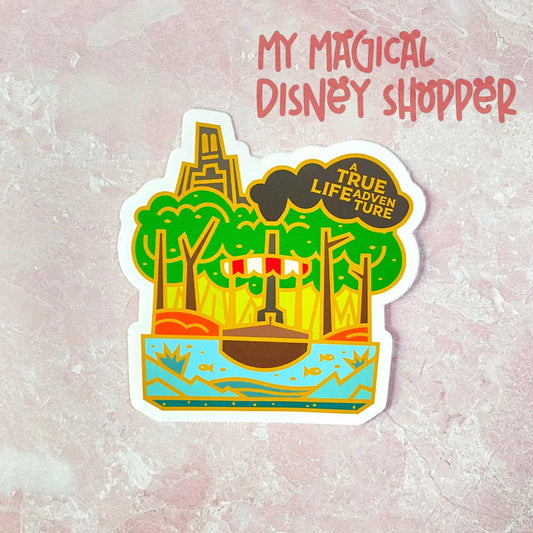 Jungle Cruise True Life Adventure Inspired Sticker
