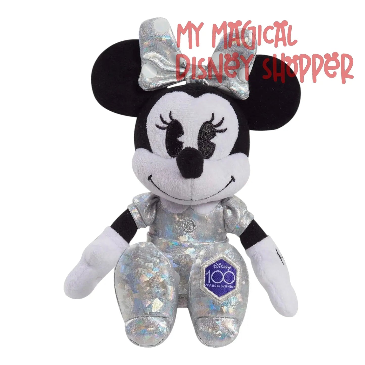 Just Play Disney 100 Years of Wonder Minnie Mouse 8" Plush