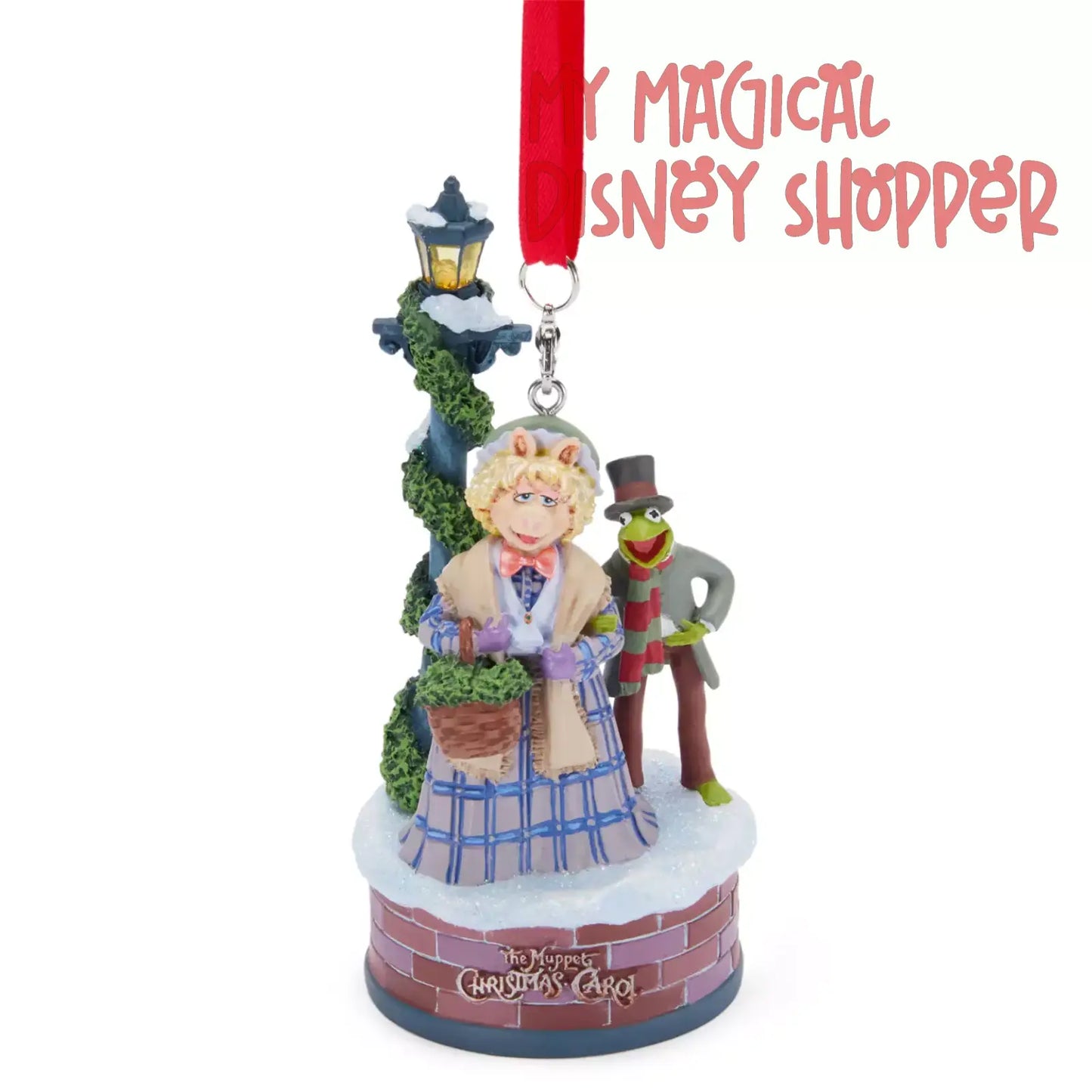 Kermit & Miss Piggy Sketchbook Ornament - The Muppet Christmas Carol