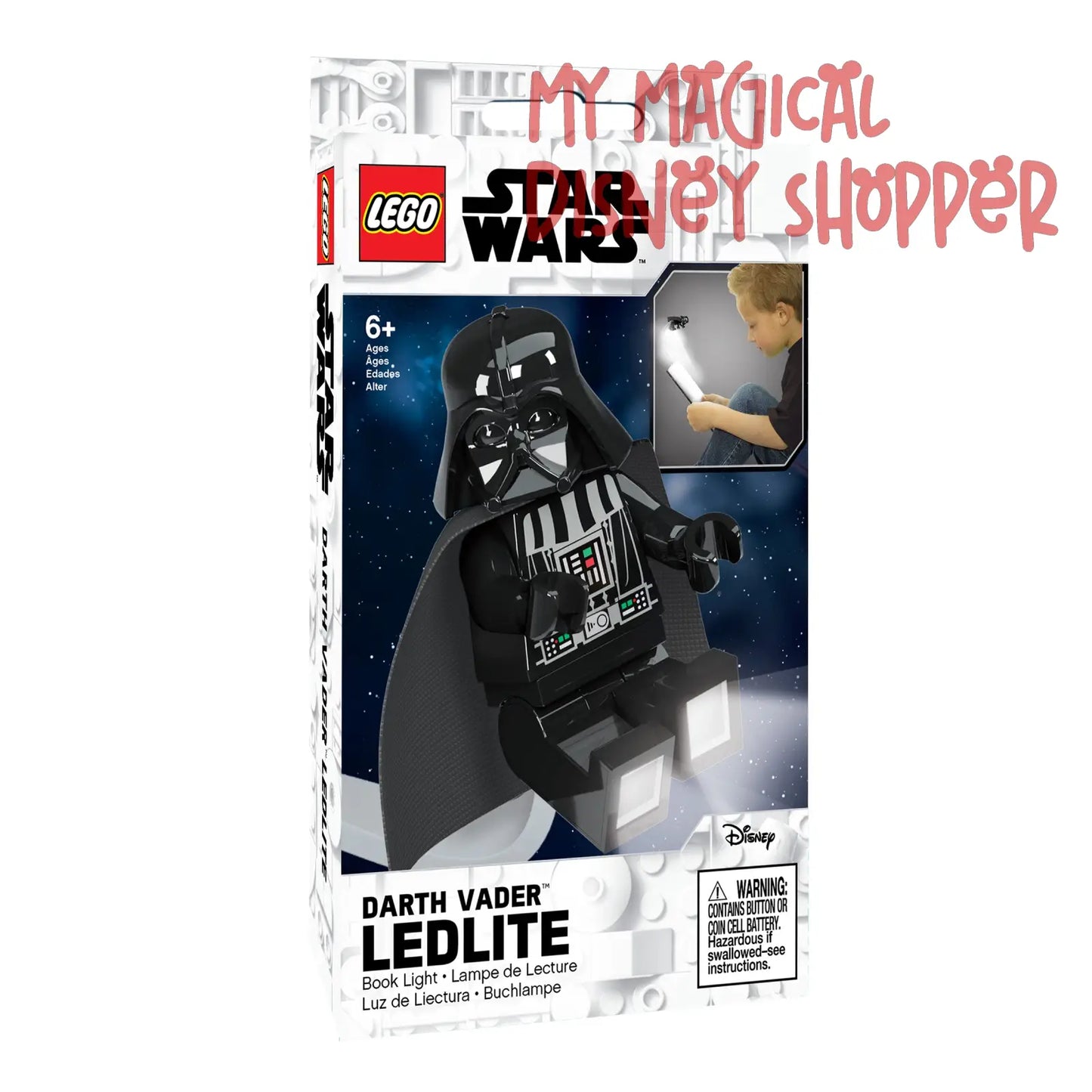 LEGO Star Wars Darth Vader LED USB Book Light
