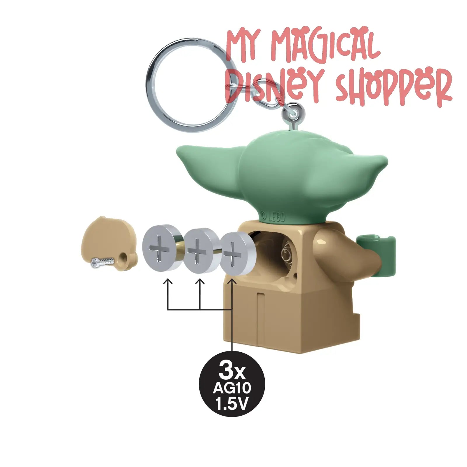 LEGO Star Wars The Mandalorian The Child LED Keychain Light – My