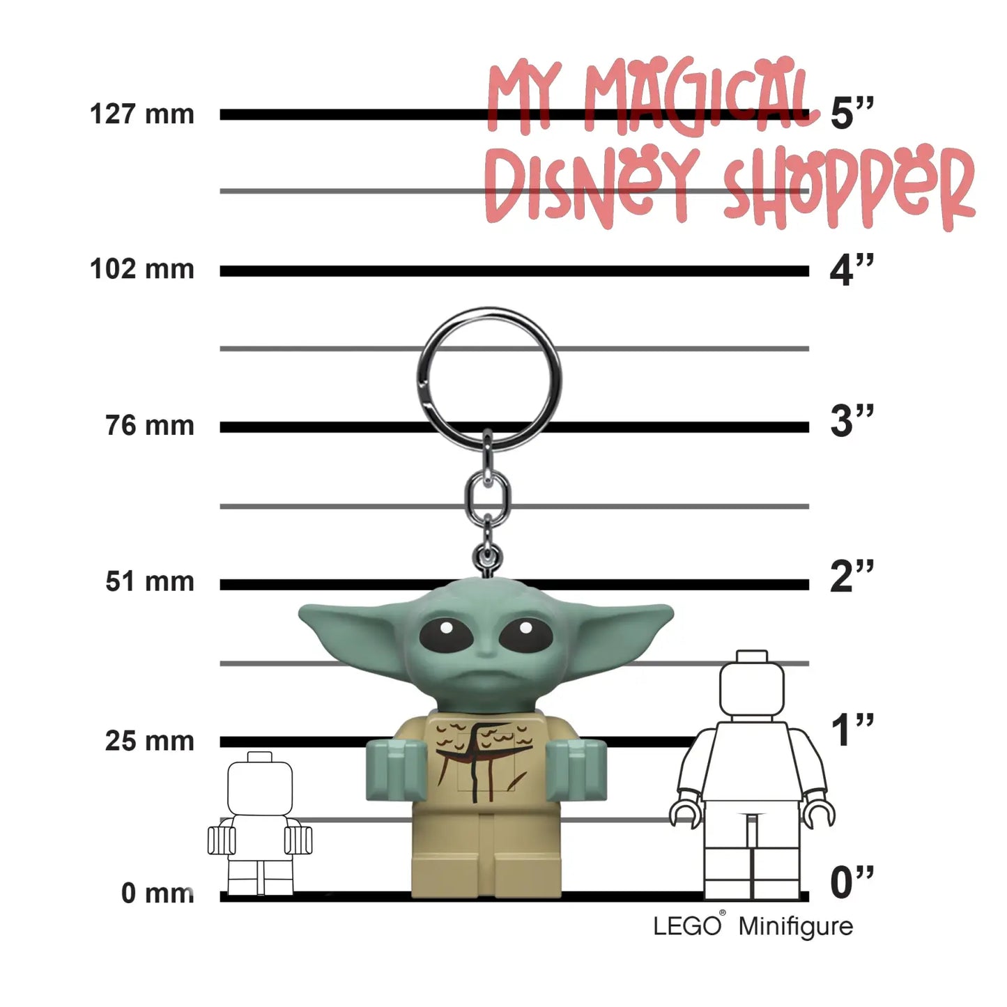 LEGO Star Wars The Mandalorian The Child LED Keychain Light