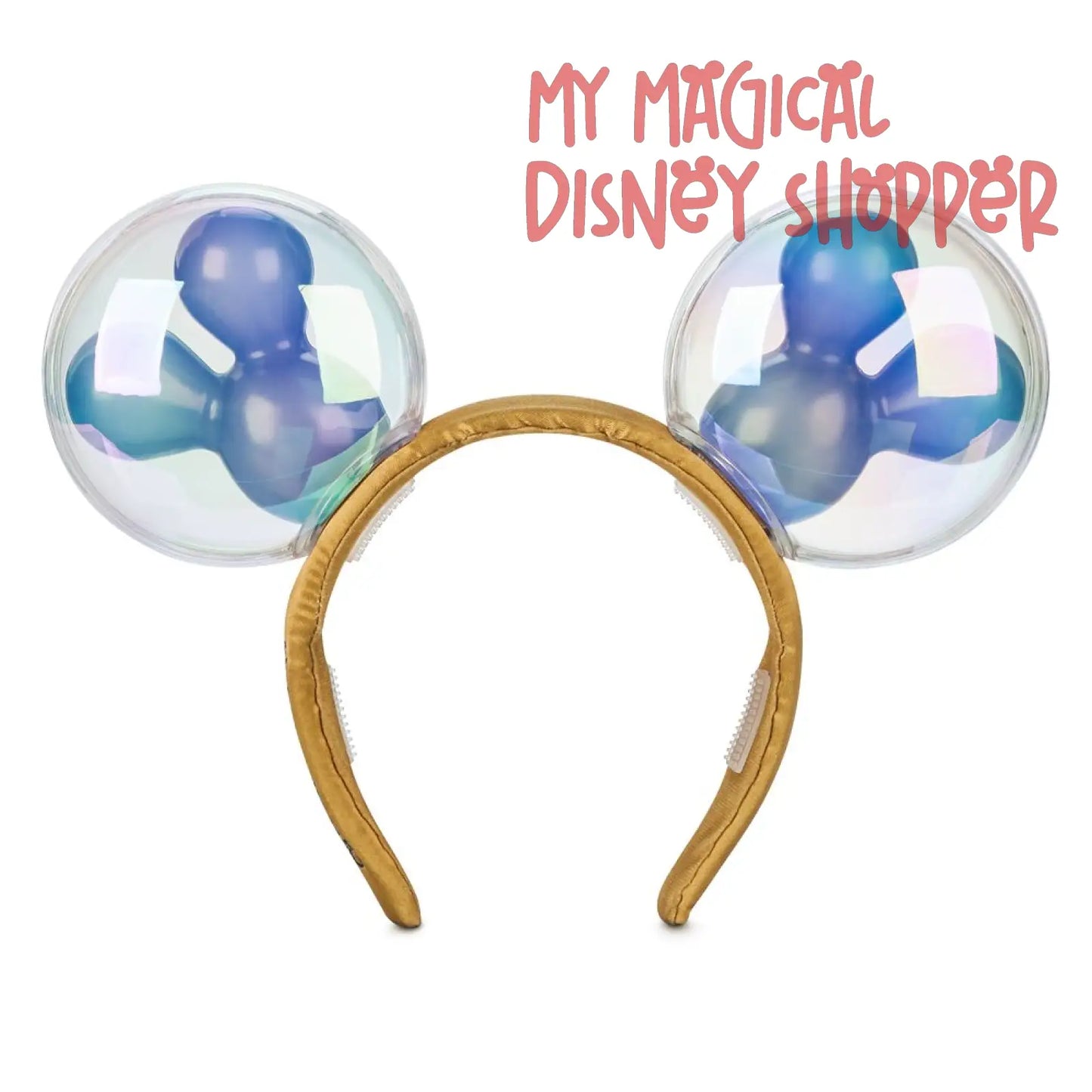 Light Up Balloon Disney Minnie Ears Headband - Walt Disney World 50th Anniversary