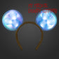 Light Up Balloon Disney Minnie Ears Headband - Walt Disney World 50th Anniversary