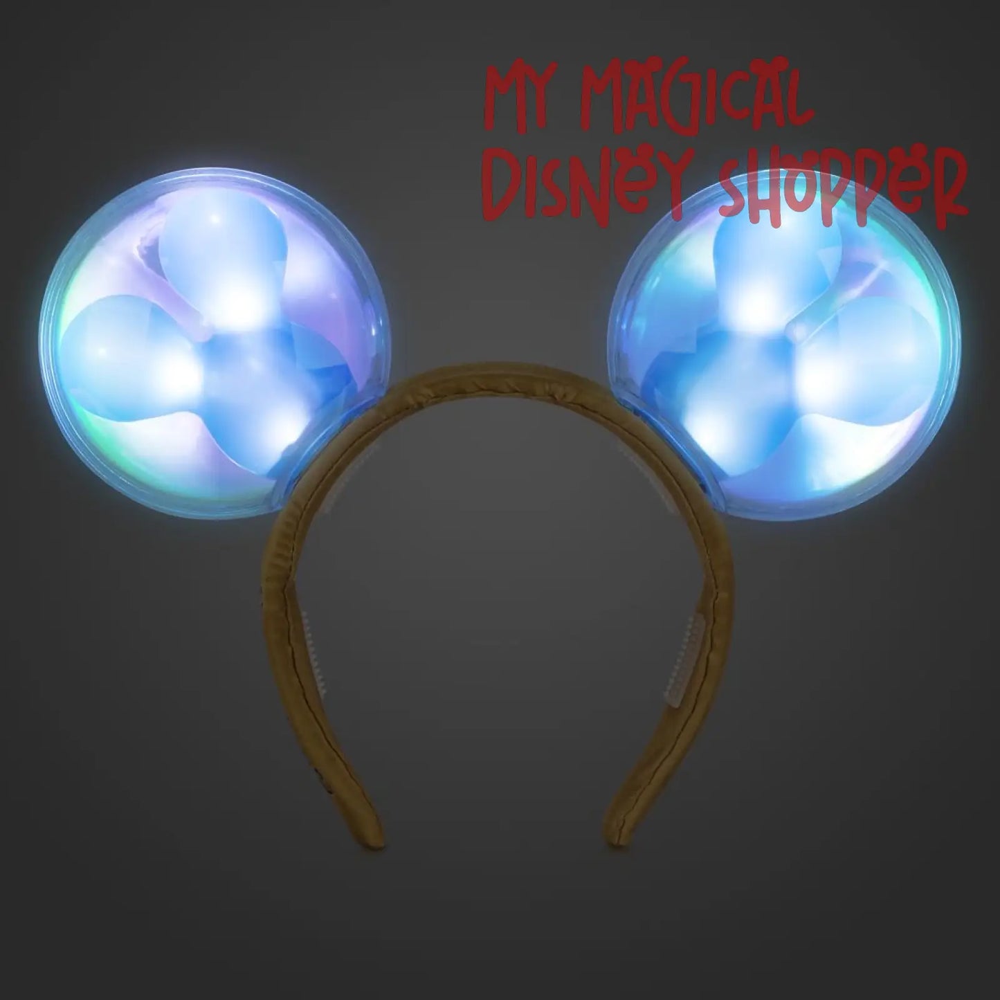 Light Up Balloon Disney Minnie Ears Headband - Walt Disney World 50th Anniversary