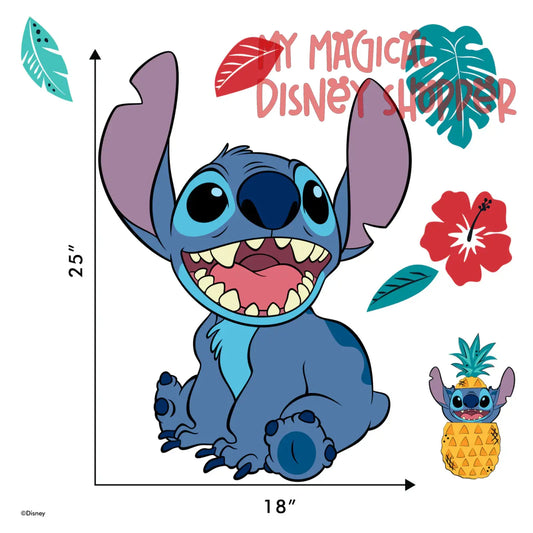 Lilo & Stitch Interactive 25" Wall Decal