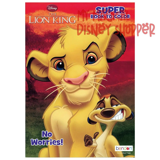 Lion King Coloring Book - 80 Pages