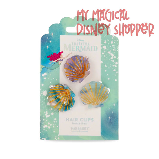 Little Mermaid Hair Clips
